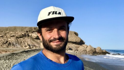 Andrea istruttore di kitesurf