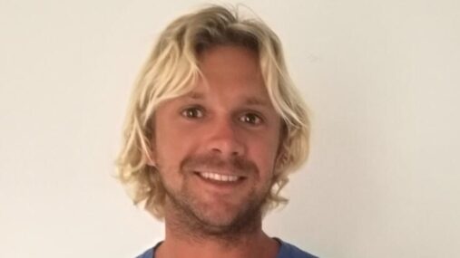 Tristan istruttore di Kitesurf